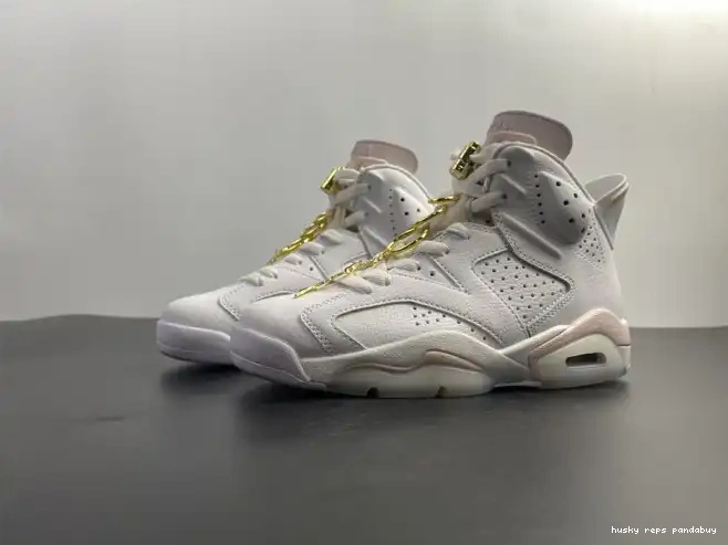 Rep Husky Air Hoops DH9696-100 Jordan Gold 6 Retro (W) 0622